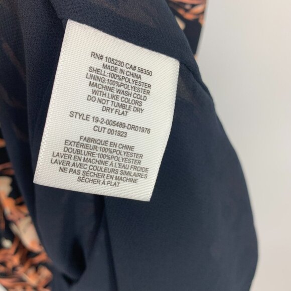 Joie Almona Dress Maxi Black Floral Print Sleeveless Button NWT - Picture 10 of 15